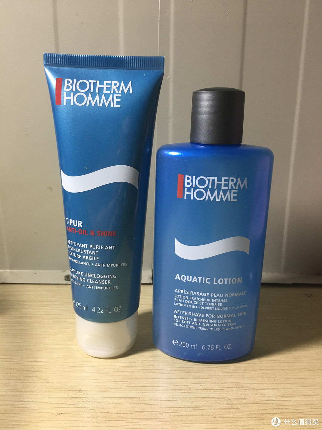 #原创新人#Biotherm 碧欧泉 净肤细致洁面膏+净肤细致爽肤水 开箱晒物