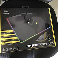海盗船 MM800 RGB POLARIS 幻彩游戏鼠标垫外观展示(侧键|接口)