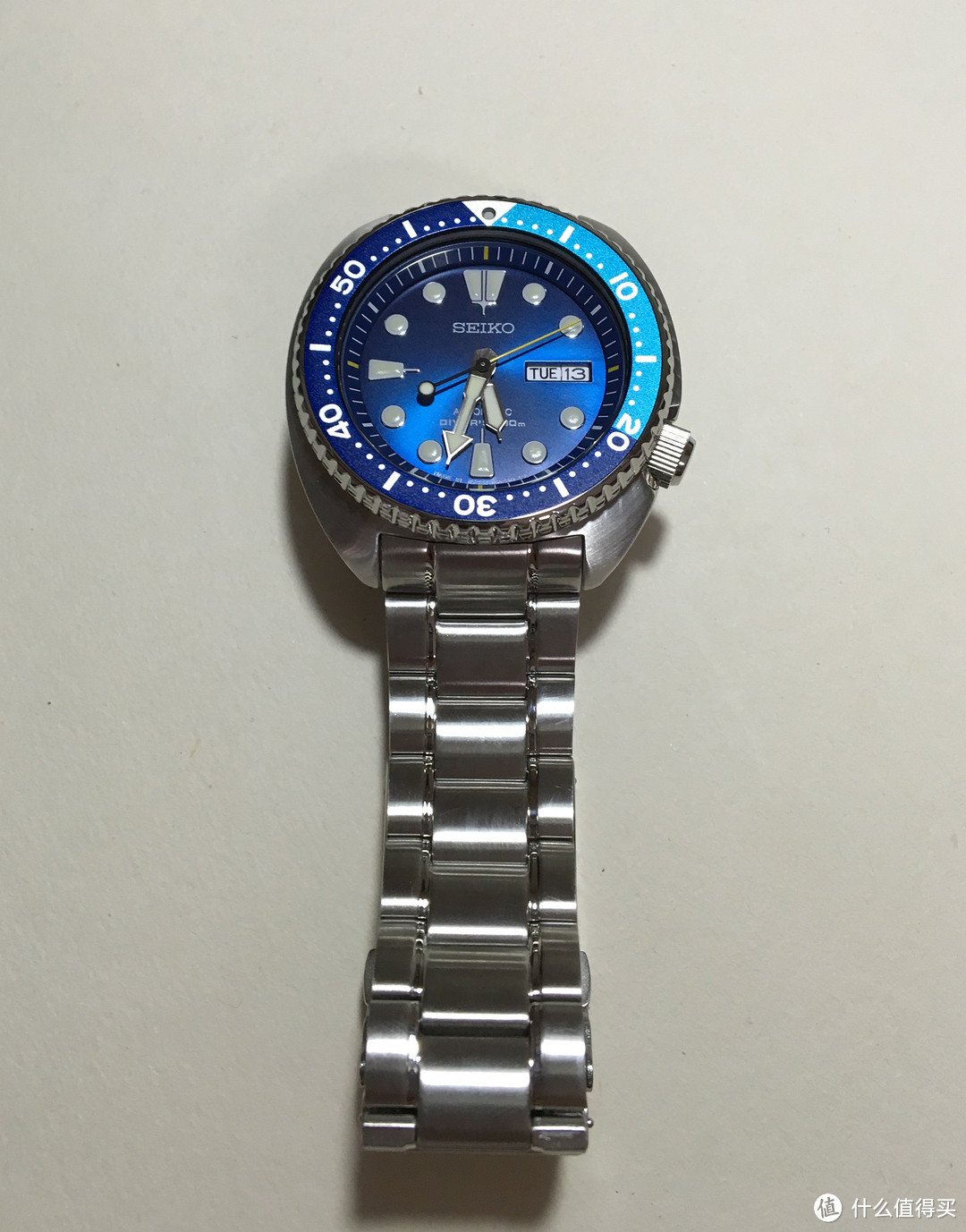 #原创新人#SEIKO 精工 Prospex 潜水机械手表 SRPB11J1 随缘而入，我的第一块机械表