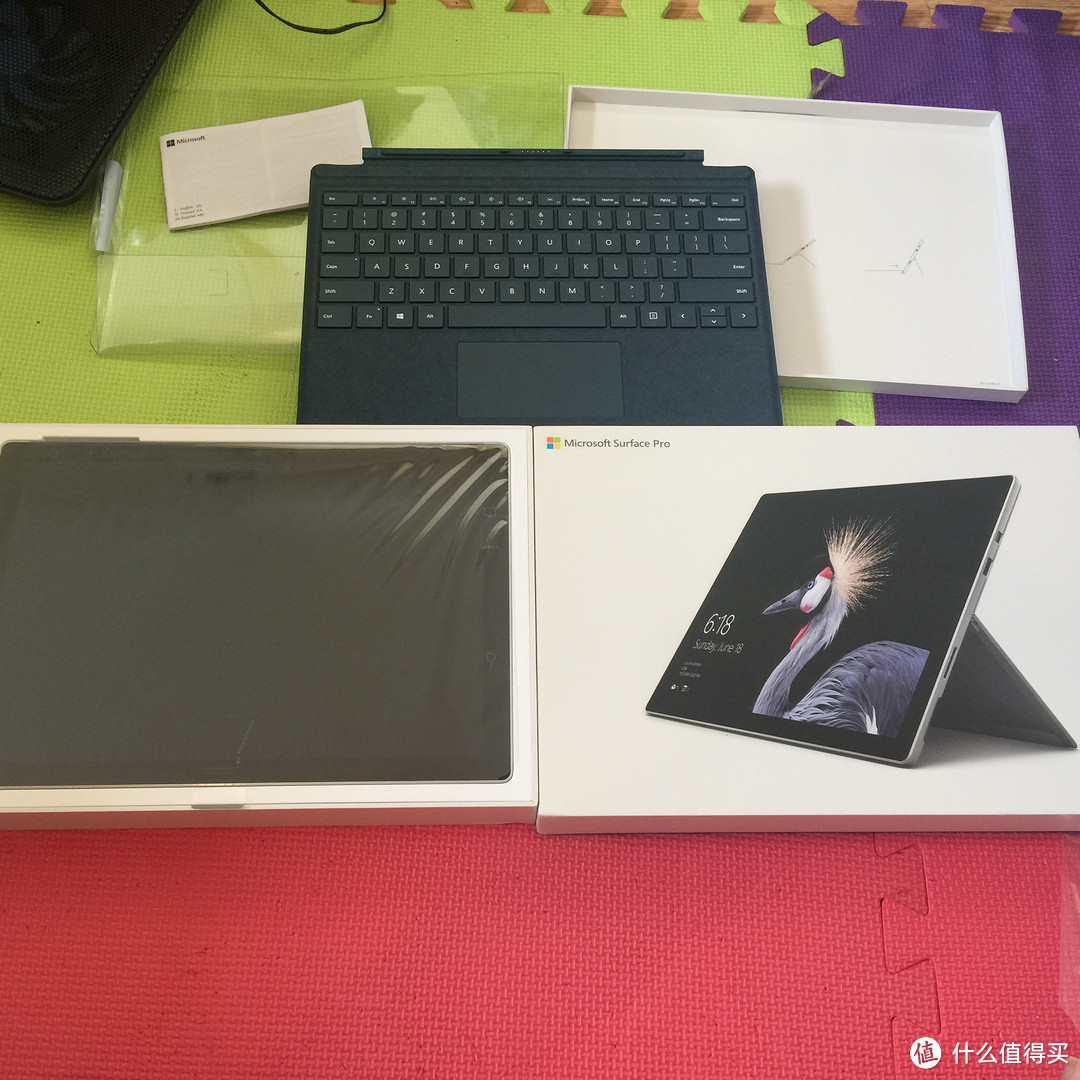 #原创新人# 微软 New surface pro 开箱