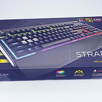 美商海盗船 STRAFE RGB 惩戒者 游戏键盘外观展示(手托|键帽|轴体)