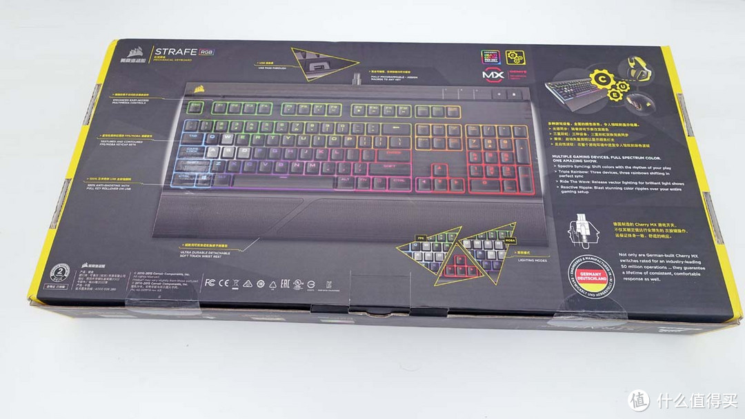 618换键盘记——USCorsair 海盗船 STRAFE RGB 惩戒者 简单评测