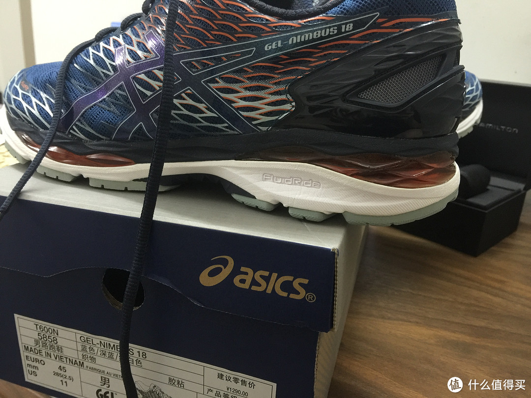 ASICS 亚瑟士 GEL-NIMBUS 18 减肥利器 开箱