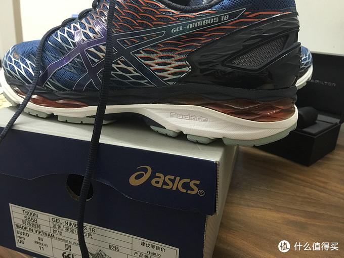 ASICS 亚瑟士 GEL-NIMBUS 18 减肥利器 开箱