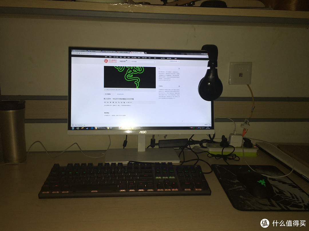 #原创新人#RAZER 炼狱蝰蛇2000开箱