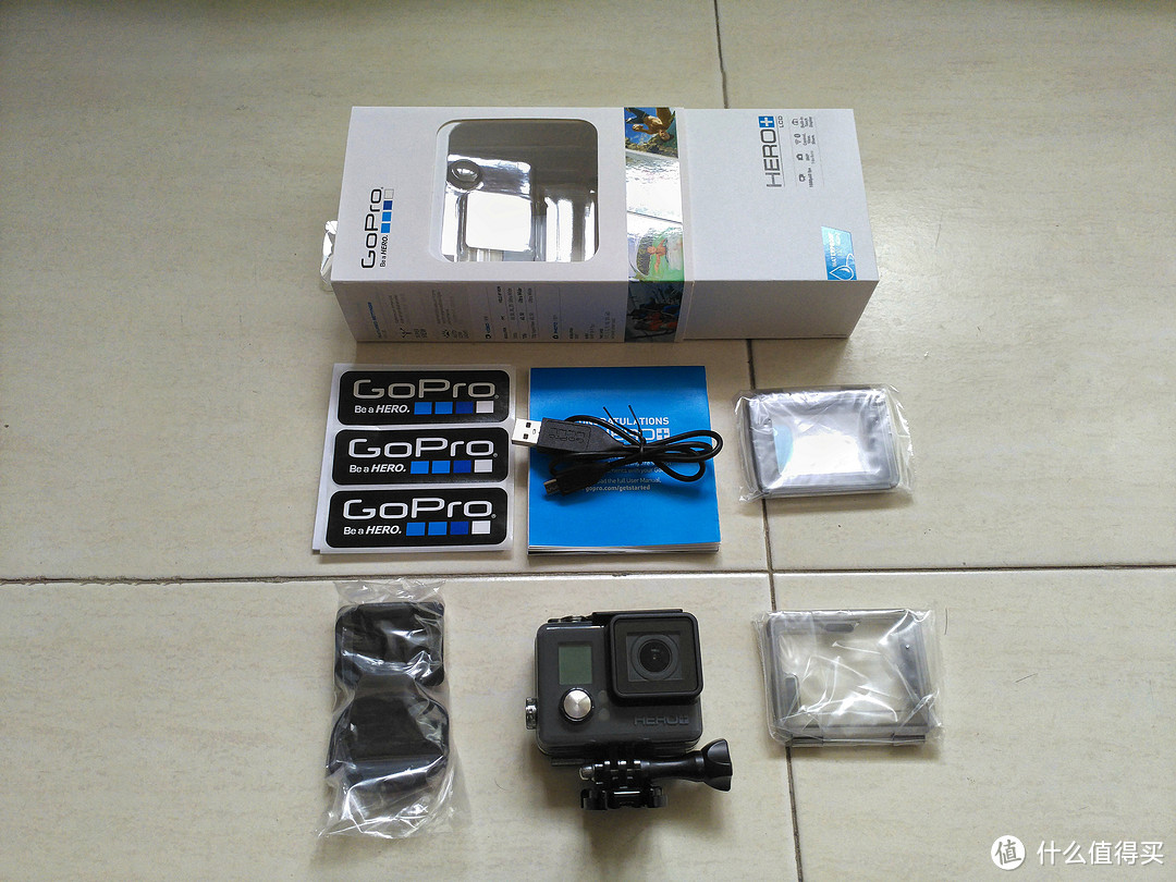 GoPro HERO+LCD 运动相机 开箱晒单