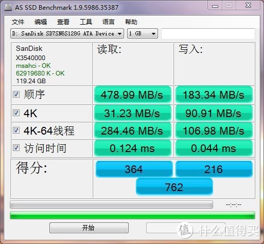 耕升旋风120GB SSD开箱测试