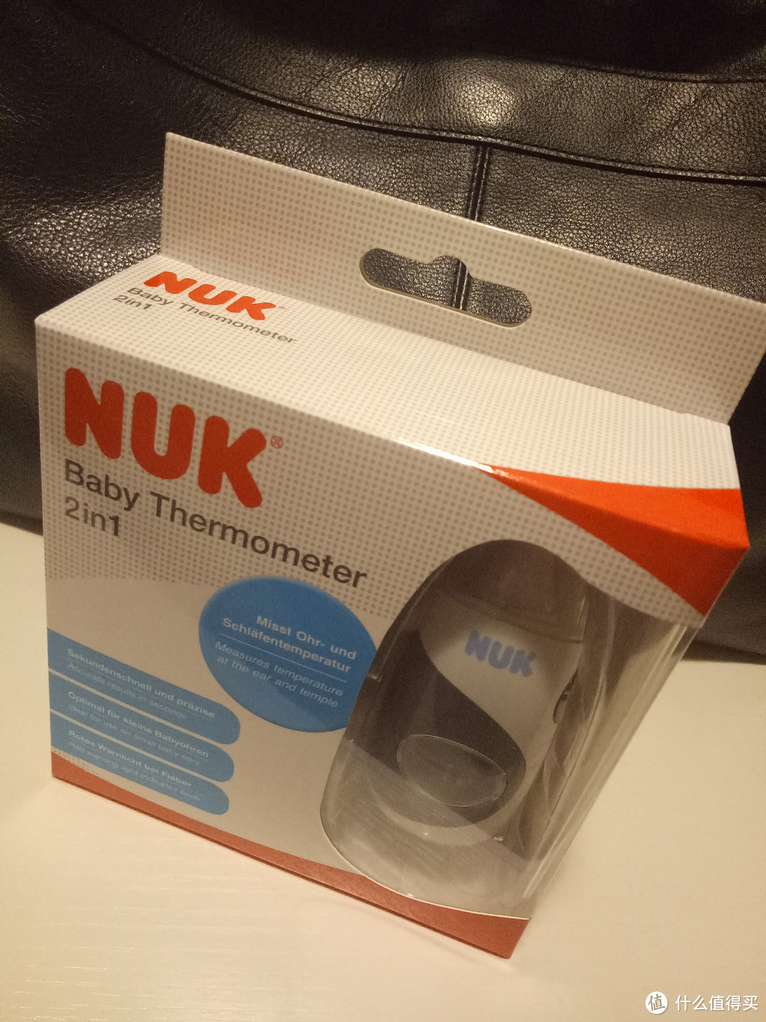 你的温度我有数 — nukbaby thermometer NUK耳温枪开箱以及使用心得