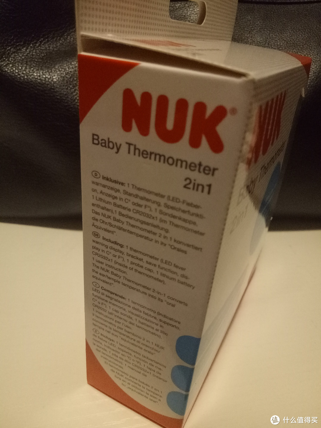 你的温度我有数 — nukbaby thermometer NUK耳温枪开箱以及使用心得