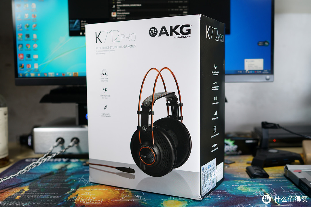 可能是最后一次买AKG — AKG 爱科技 K712 PRO 开放式头戴 HiFi耳机  开箱