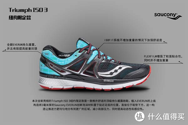 Saucony 圣康尼 triumph iso3开箱晒物咯~