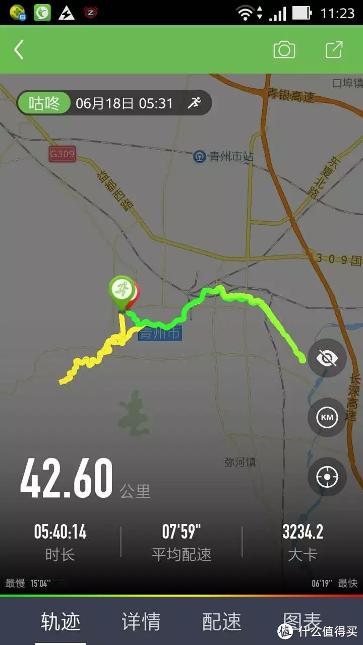 个人跑步历程兼流水记录2017年4月11日荣成马拉松