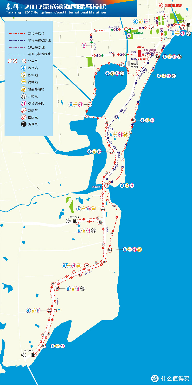 个人跑步历程兼流水记录2017年4月11日荣成马拉松