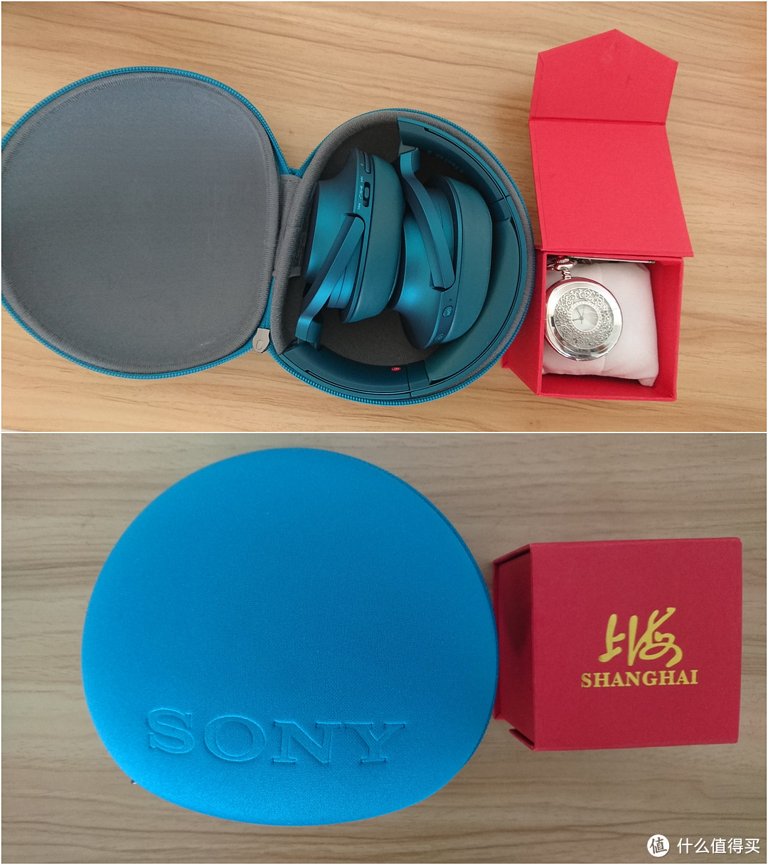 古典机械与现代科技——618剁手 上海机械怀表与SONY 索尼 h.ear on Wireless NC MDR-100ABN 无线降噪立体声耳机