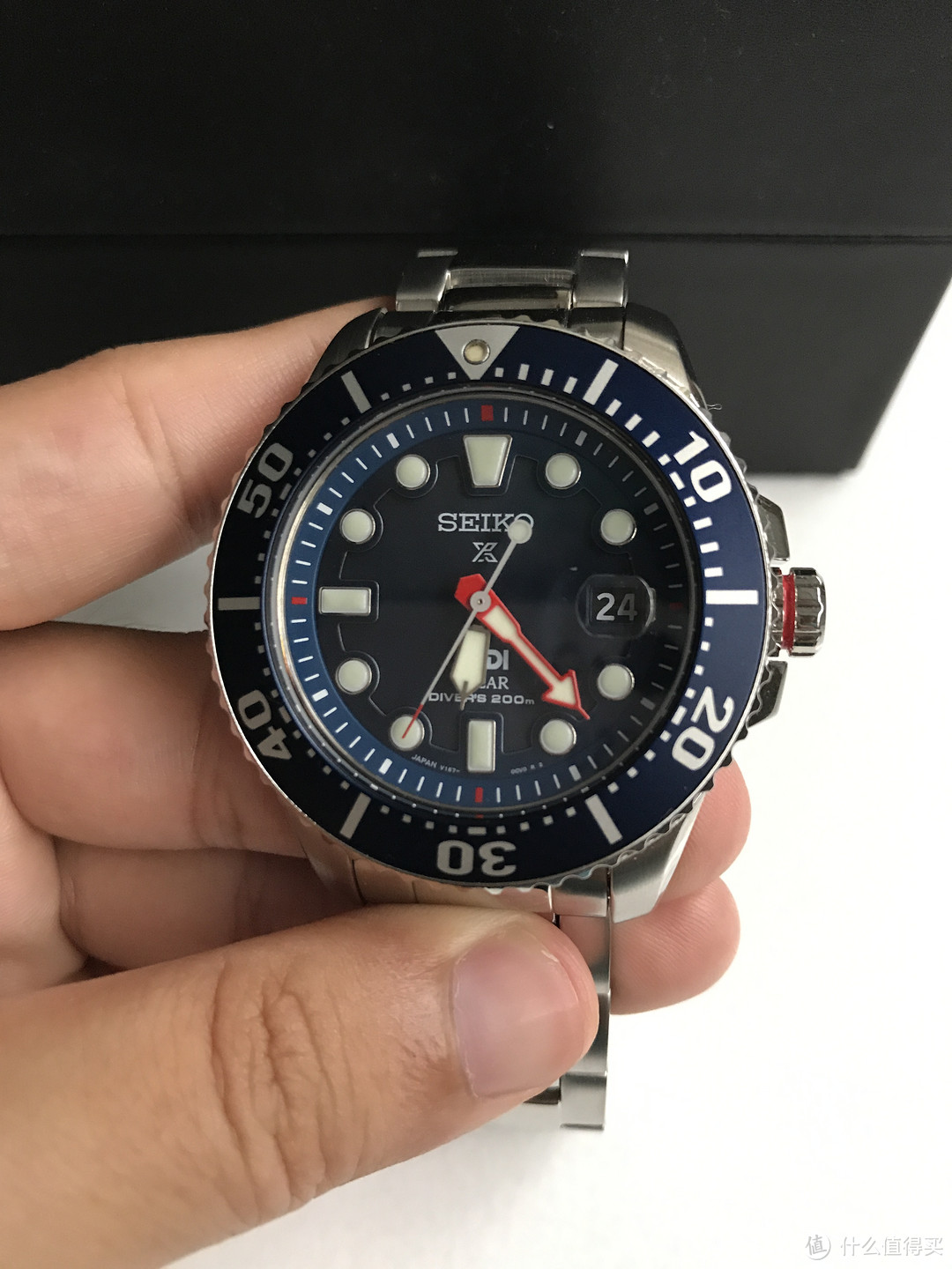 SEIKO 精工 SNE435J1 PADI特别款 男士太阳能腕表 开箱