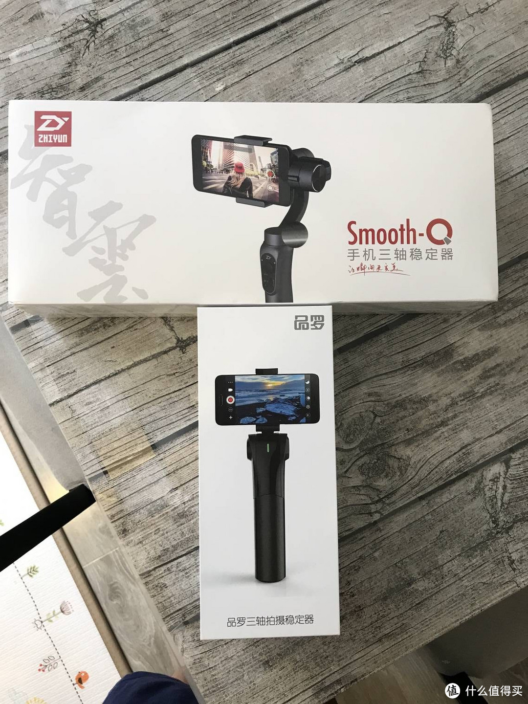 老铁，稳 — MI 小米 SNOPPA 品罗三轴稳定器 Vs Zhi yun 智云 Smooth Q稳定器