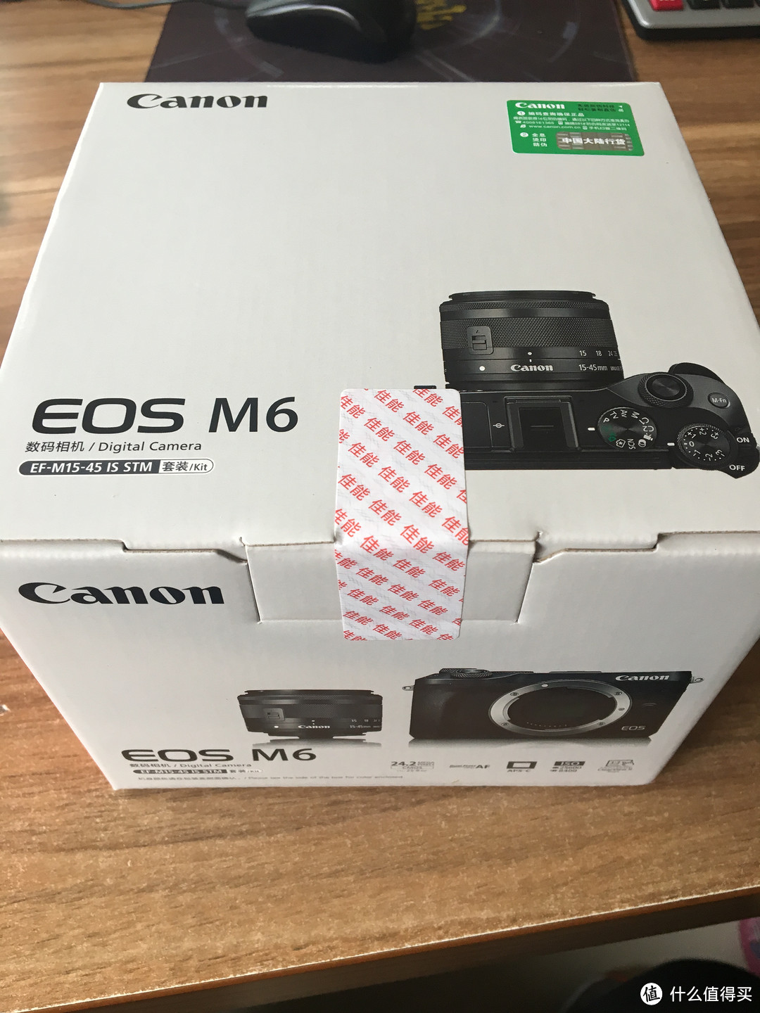 Canon 佳能 EOS M6 无反相机 开箱（6.18购）