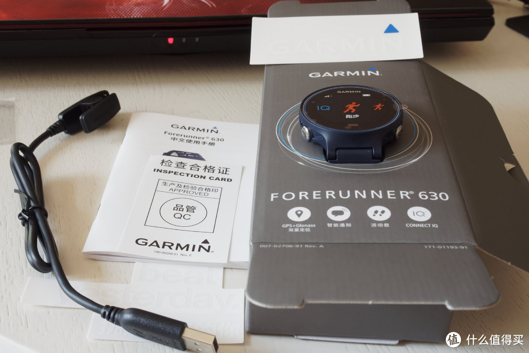 GARMIN 佳明 Forerunner 630 国行中文版 运动手表 开箱以及Scosche Rhythm+ 多图