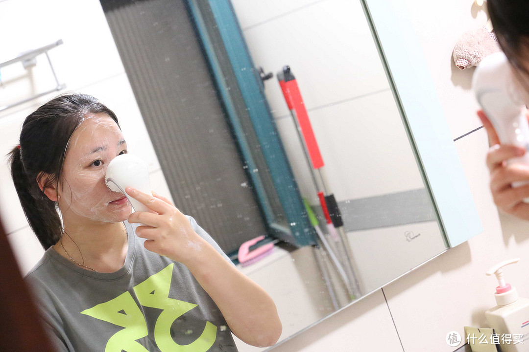 用电动刷子洗脸，真的就好吗？MUSHU 木薯科技 洁面仪 体验感受！