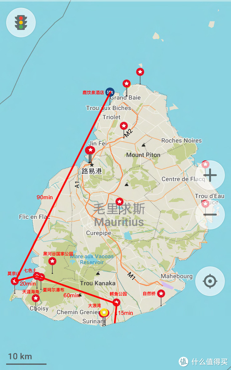 #原创新人# 跨越九千公里来见你 — 毛里求斯Trou aux Biches蜜月自驾游暖心攻略