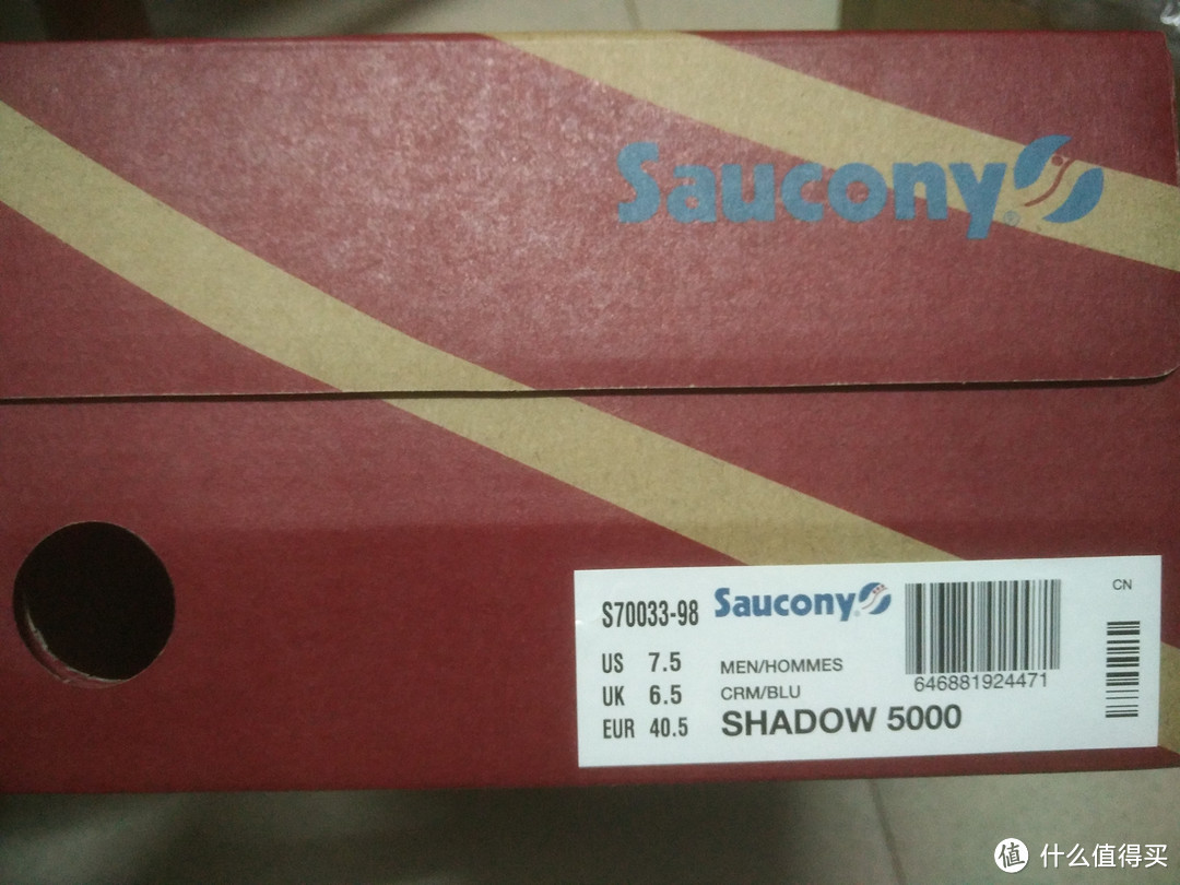 大龄师傅的千足虫拔草之旅——Saucony  Shadow 5000 开箱