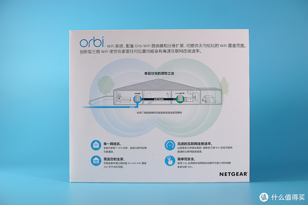 网络无死角的奥秘？ 跨楼层路由利器：NETGEAR 网件Orbi Mini 使用体验