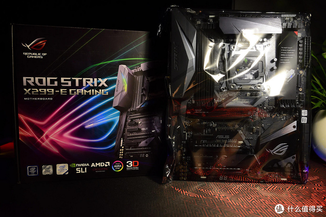 U未到板先行 — ASUS 华硕  ROG STRIX X299-E GAMING主板 晒单