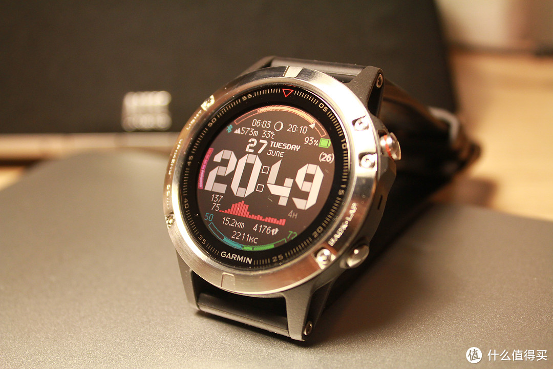 GARMIN 佳明 fenix5 户外GPS心率表使用感受