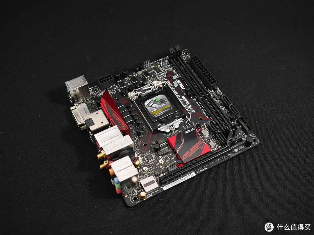 ASUS 华硕 B150i pro Gaming携i3 7100搭建无显卡itx——帮朋友做的上网机