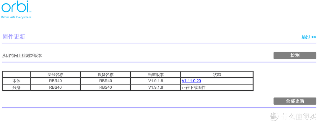 网络无死角的奥秘？ 跨楼层路由利器：NETGEAR 网件Orbi Mini 使用体验