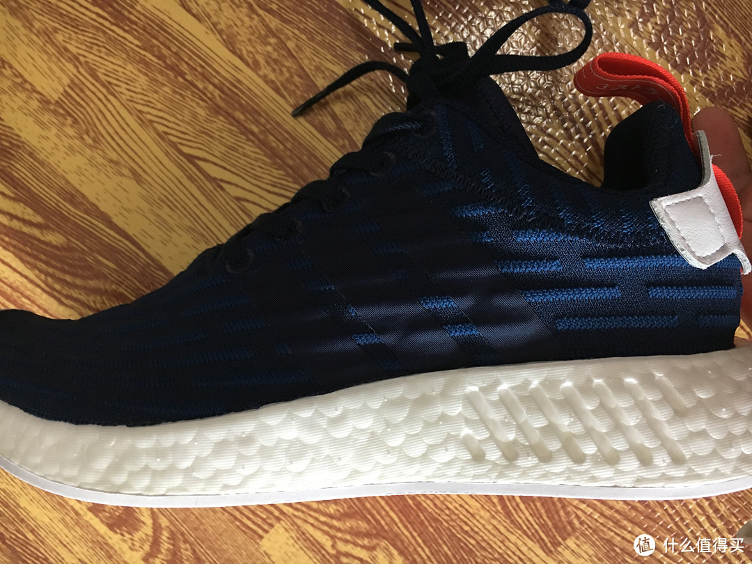 adidas 阿迪达斯 Originals NMD R2 蓝色款男跑鞋及第一次JD Sports购物体验