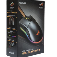 华硕 ROG Gladius II 大G二代 游戏鼠标外观展示(按键|滚轮|脚贴|线材)