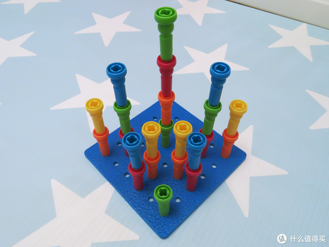 玩具测评 | lauri 小钉板拔钉子系列玩具的10+种玩法