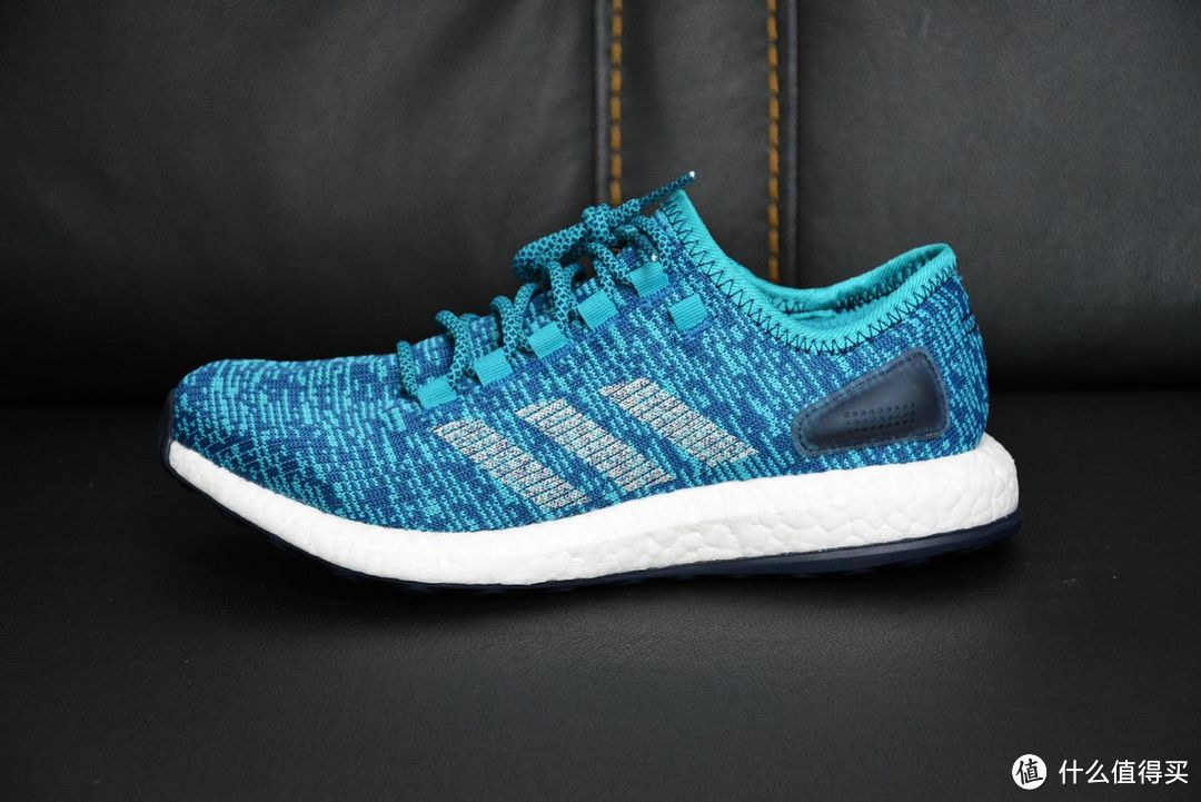 一抹蓝色清风—adidas pureboost clima 跑鞋