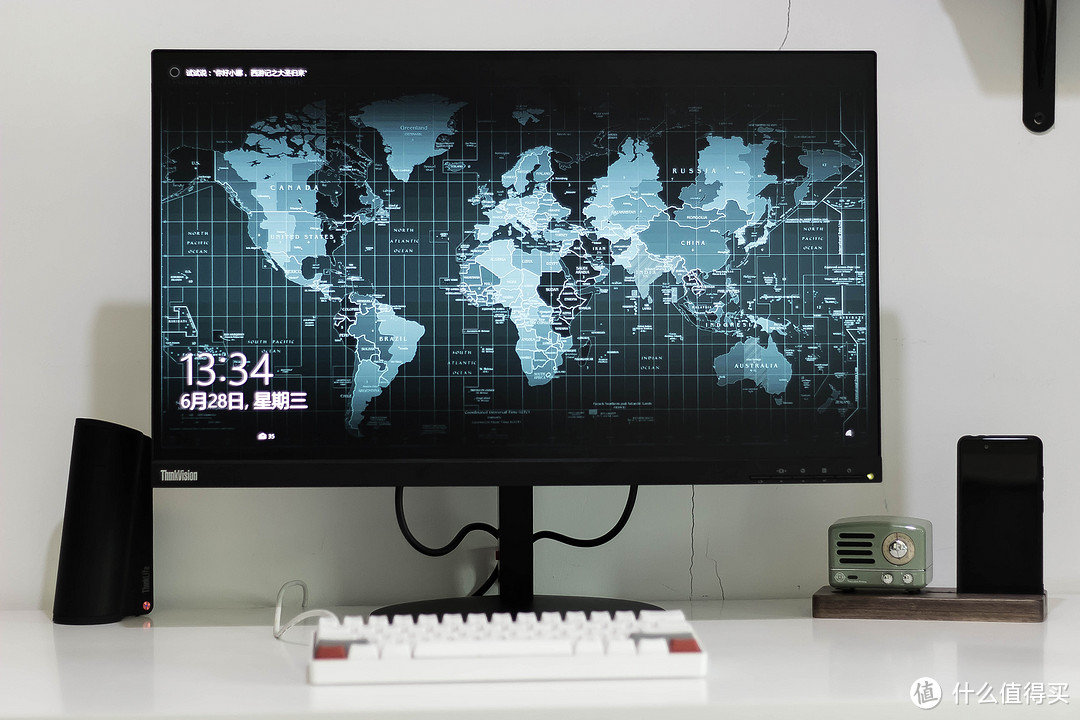 618剁手晒单：还有一抹红 ThinkVision T27h 2K USB Type-C 显示器 简单晒单