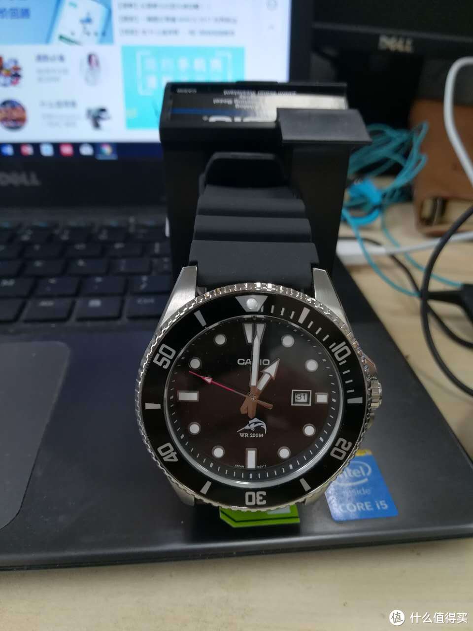 Casio 卡西欧  MDV106-1A 潜水表晒物