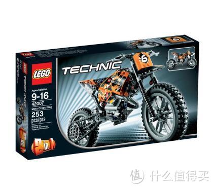 LEGO 乐高42063 科技摩托 开箱