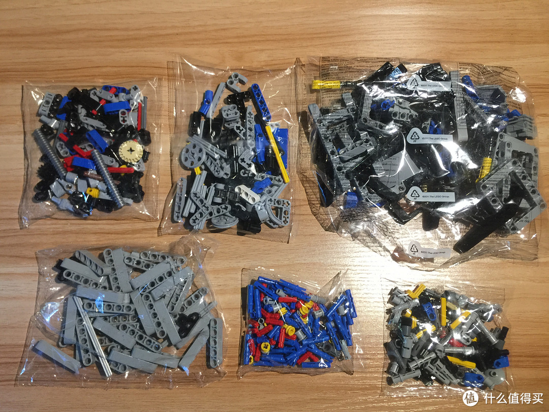 LEGO 乐高42063 科技摩托 开箱