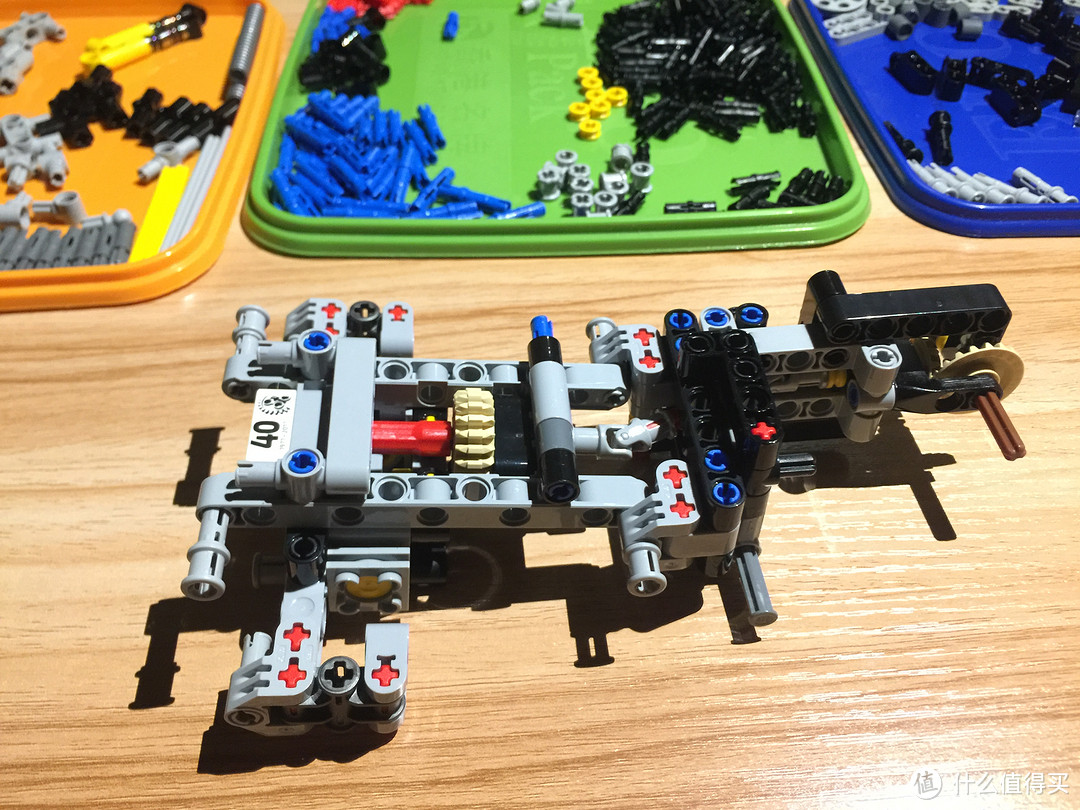 LEGO 乐高42063 科技摩托 开箱