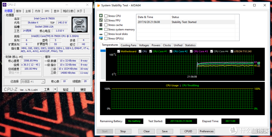 侦测到在途的聚变打击——intel 英特尔 Core i9 7900x + STRIX X299-E 抢先测试