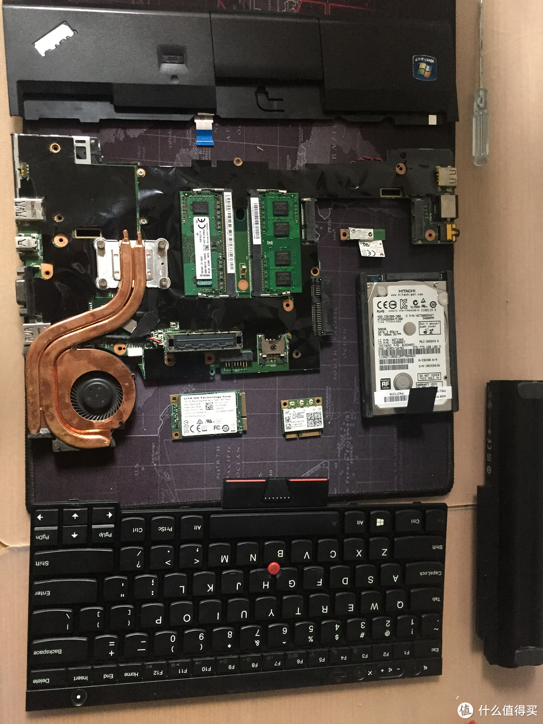 ThinkPad X230 笔记本电脑拆机清灰记录