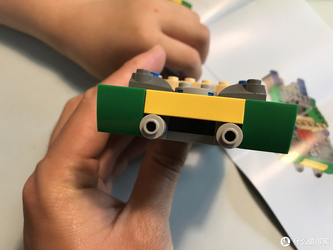 #本站首晒# LEGO 乐高 创意百变三合一系列 31056 绿色敞篷车