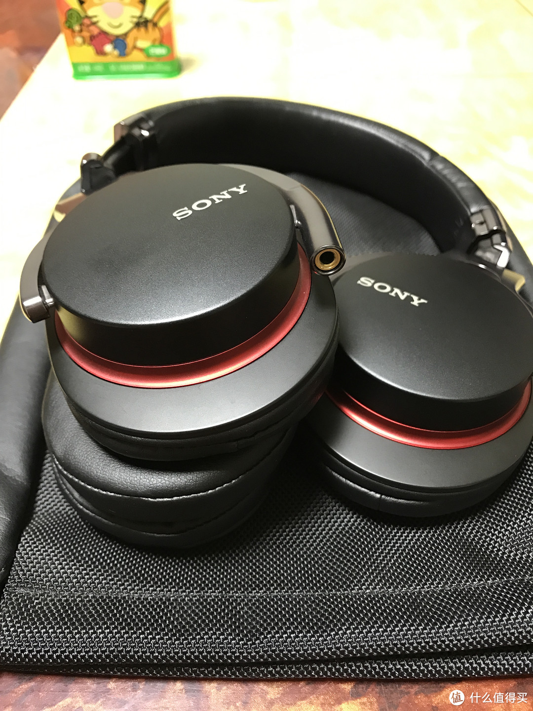 SONY 索尼 MDR-1RMK2 头戴式耳机 更换耳机棉罩作业