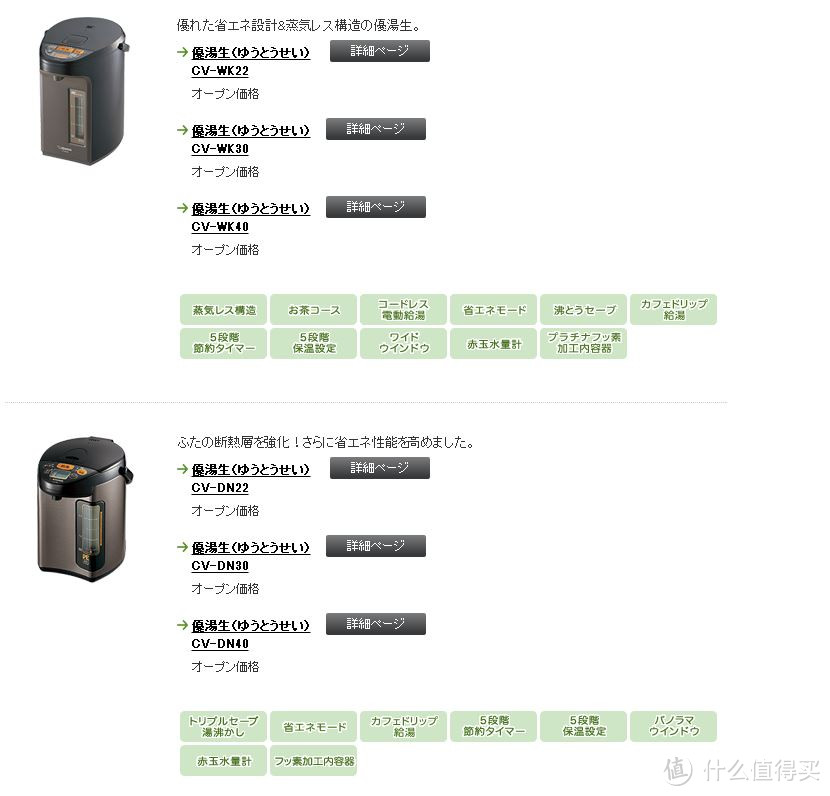 ZOJIRUSHI 象印 CV-DN22-TA 电热水壶 开箱简评兼谈我的选购思路