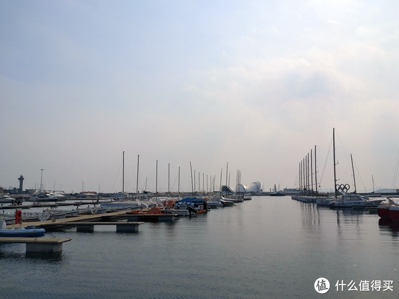 旅游景观之:奥帆中心+第一海水浴场