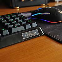 富勒 G900S 机械键盘使用体验(灯光|金属贴片|灯效|数字键区|键帽)