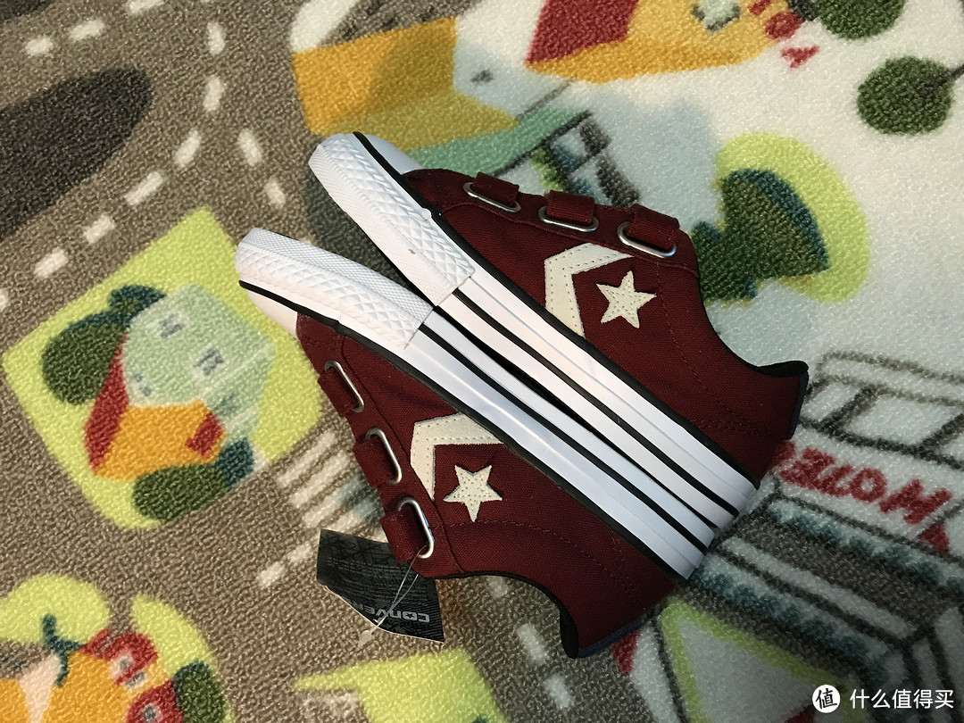 Converse 匡威 CONS星箭 低帮魔术贴帆布童鞋