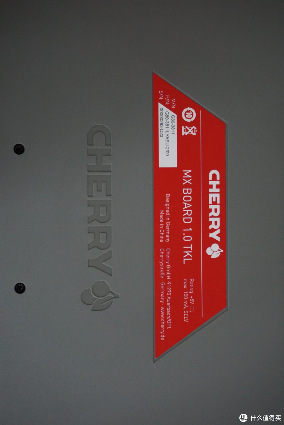 6.0+9.0—cherry MX 1.0 机械键盘开箱简评