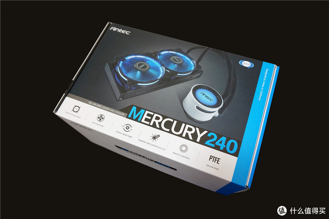 爱机夏日清凉SPA — Antec MERCURY 水星240体验记