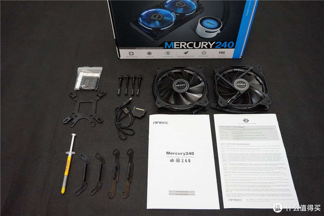 爱机夏日清凉SPA — Antec MERCURY 水星240体验记